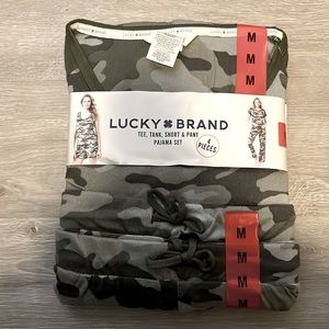 NWT Lucky Brand 4-piece Pajama set